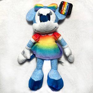 DISNEY Rainbow Collection Just Play 10" Minnie Mouse